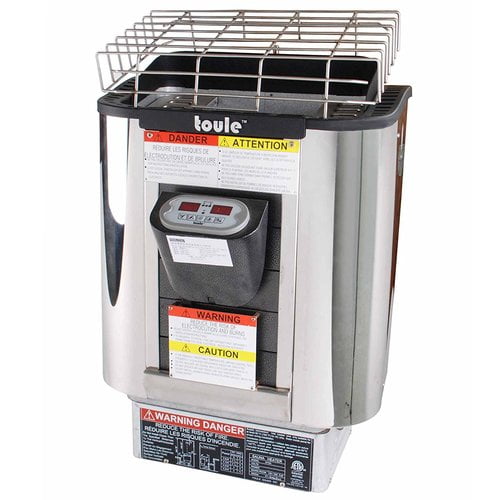 TOULE NTSA45 4.5 KW ETL Wet and Dry Sauna Heater Stove for Spa Sauna Room with on Heater... by TOULE