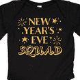 thumbnail image 4 of Inktastic New Year's Eve Squad with Stars in Gold Boys or Girls Long Sleeve Baby Bodysuit, 4 of 5