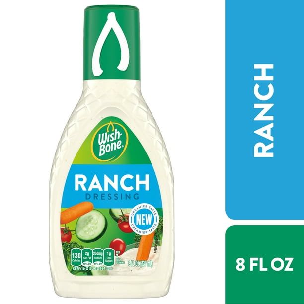 WishBone Ranch Dressing, 8 FL OZ