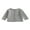 Gray, variant on BemeyourBBs Baby Girls Long Sleeves Sweater Solid Color Button Infant Cardigan