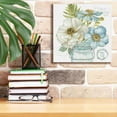 thumbnail image 6 of Epic Graffiti 'My Greenhouse Bouquet II' by Lisa Audit, Canvas Wall Art, 12"x12", 6 of 8
