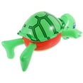 thumbnail image 2 of CIMAXIC Party Inflatable Turtle Cute Turtle Inflatable Plaything Party Favor Swimming Pool Inflatable Turtle,18.5"X11.02"X0.02", 2 of 5