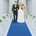 thumbnail image 5 of 360GSM Blue Carpet Runner Wedding Award Party Event Aisle Rug DIY Cutting 3*33ft, 5 of 20