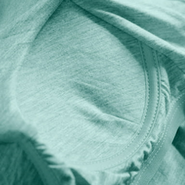 qILAKOG Women's Cotton Top with Shelf Bra Short Sleeve Basic Cami