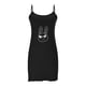 thumbnail image 4 of Camisón corto de talla grande para mujer, camisón de manga corta con estampado de pecho a la moda, camisón para mujer, 4 of 6