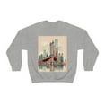 thumbnail image 2 of Brooklyn Bridge Wanderlust Unisex Heavy Blend Crewneck Sweatshirt, 2 of 9