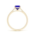 thumbnail image 2 of Angara Natural 1.6 Ct. Tanzanite Fashion Ring in 14K Yellow Gold for Women (Ring Size: 6.5), 2 of 9