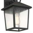 thumbnail image 3 of John Timberland Westmont 13 3/4" High Modern Outdoor Wall Light Fixture Mount Porch House Set of 2 Sand Black Aluminum Glass Shade, 3 of 9