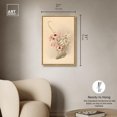 thumbnail image 4 of Velvet Throat Canvas Print Botanical Art by Art Remedy, Gold Frame, 20 x 30, 4 of 6