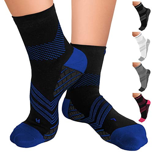 TechWare Pro Plantar Fasciitis Socks â€“ Therapy Grade Cushion Ankle