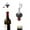 B, variant on Wine Stopper,Red Wine Stopper Pumping Fresh Keeping Stopper Manually Press Down Wine Bottle Stopper Champagne Stopper Wine Vacuum Wine Stopper
