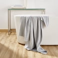 thumbnail image 3 of Uchino Waffle Twist Hand Towel Grey , Cotton, 3 of 7