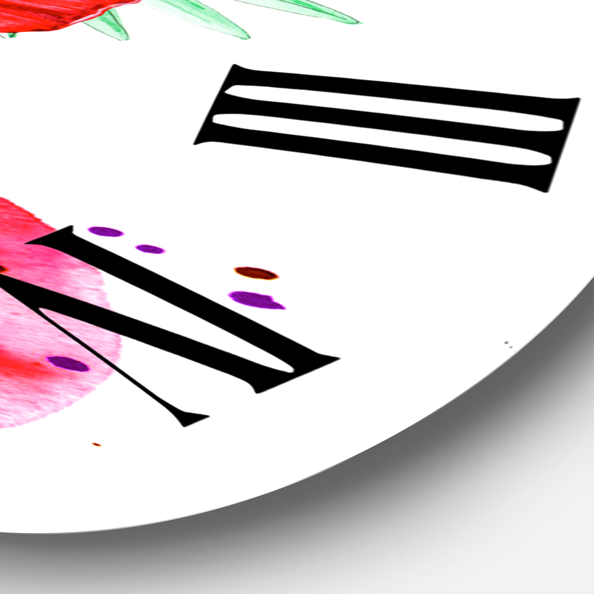Designart 1 in Quartz Modern/Contemporary Wall Clock