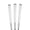 White, variant on Golf Pride Tour Wrap 2G Grip Midsize Black - 3 Pack
