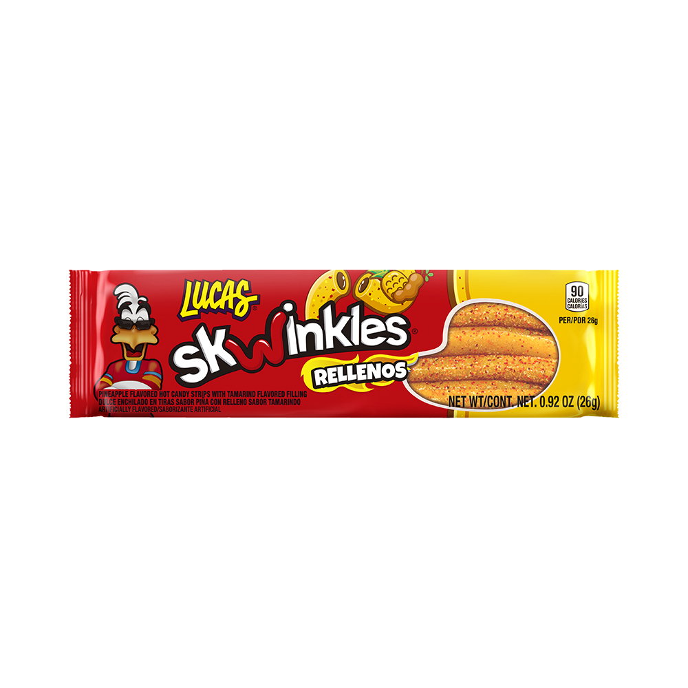 (Paquete de 4) Lucas Skwinkles Rellenos Piña Tamarindo, 0.92 oz, Paquete de 12 3