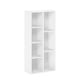 thumbnail image 1 of Librería Furinno Luder con almacenamiento de 7 cubos, color blanco Furinno Ver descripción, 1 of 9