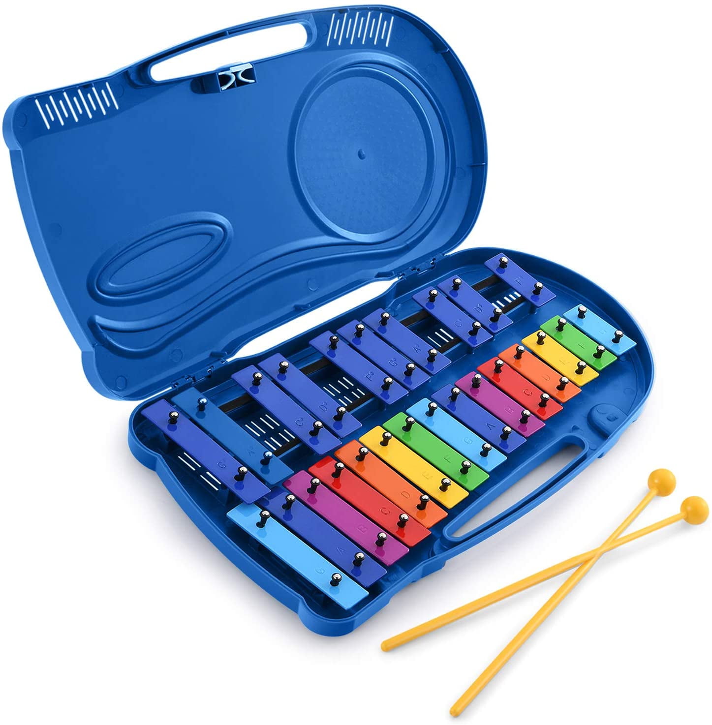 Blue HDC YoungChang Educational Xylophone/Glockenspiel 27 Keys 