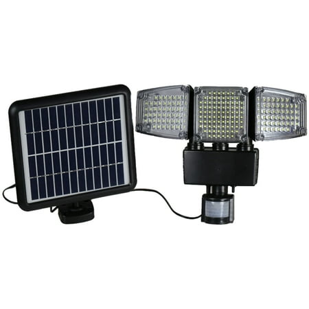 

Solar Outdoor Lights 1200LM 188 LED Weatherproof 3 Heads Motion Sensor Lights Wall Lights for Garage Yard