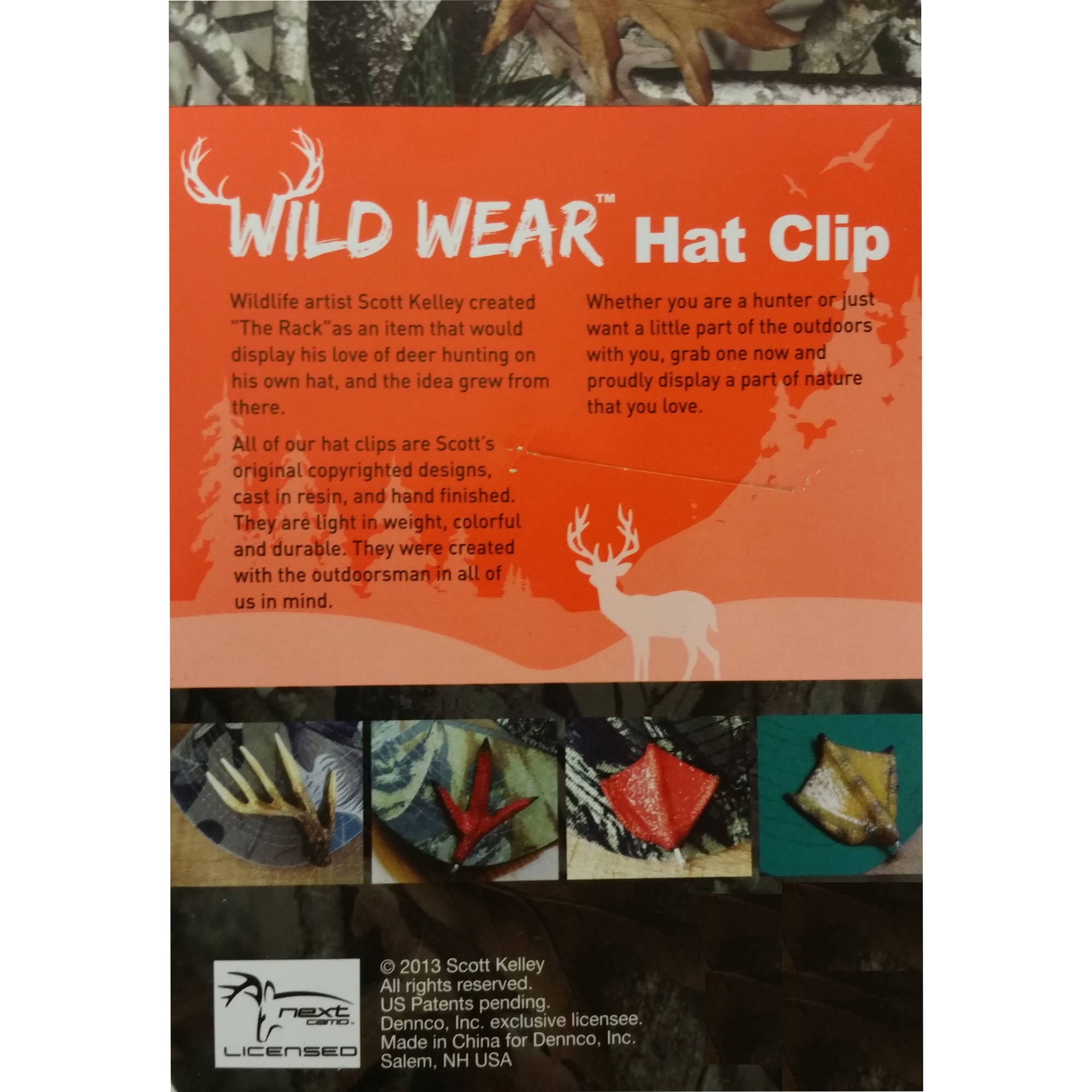 Wild wear shotgun shell hat clip fast free shipping 