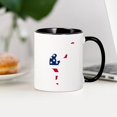 thumbnail image 3 of CafePress - Football Punter American Flag Mugs - 11 oz Ceramic Mug - Novelty Coffee Tea Cup, 3 of 4