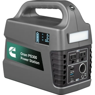 Qunler 300W Portable Power Station, 296Wh 80,000mAh, 120V AC Outlets, Solar  Generator for Camping, Emergency Backup - Walmart.com