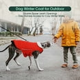 thumbnail image 7 of Kuoser Dog Winter Coat Waterproof and Windproof Snow Jacket, Reflective Cold Weather Dog Clothes, Red, small, 7 of 7