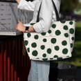 thumbnail image 6 of Rocae Abstract Green Polka Dot for Large Women's Waterproof Beach Bag Tote with 7 Pockets Pool Bag for Travel Gym Vacation, 6 of 6