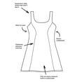 thumbnail image 3 of Swimsuits for All Women's Tank Swimdress, 3 of 3