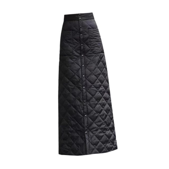 KLKCMS Women Down Skirt Basic Soft A Line for Birthday Gift Shopping Dating Work Travel 3XL