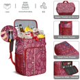 thumbnail image 5 of Colorful Ethnic Cooler Backpack - 20L Insulated Lunch Bag with Exotic Abstract Pattern, Lightweight & Durable for Camping, Beach & Road Trips, 5 of 5