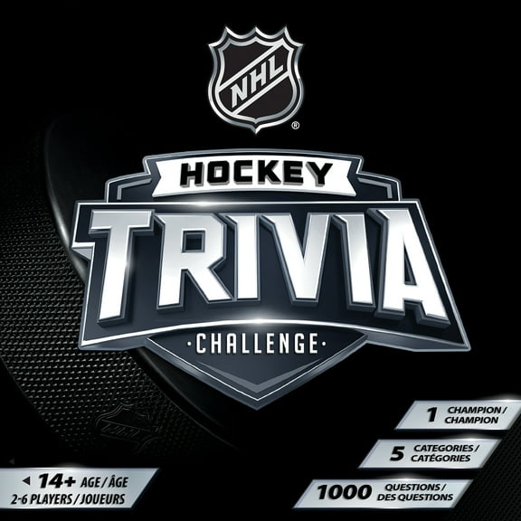 MasterPieces Officially Licensed Family Game - NHL Hockey Trivia Game