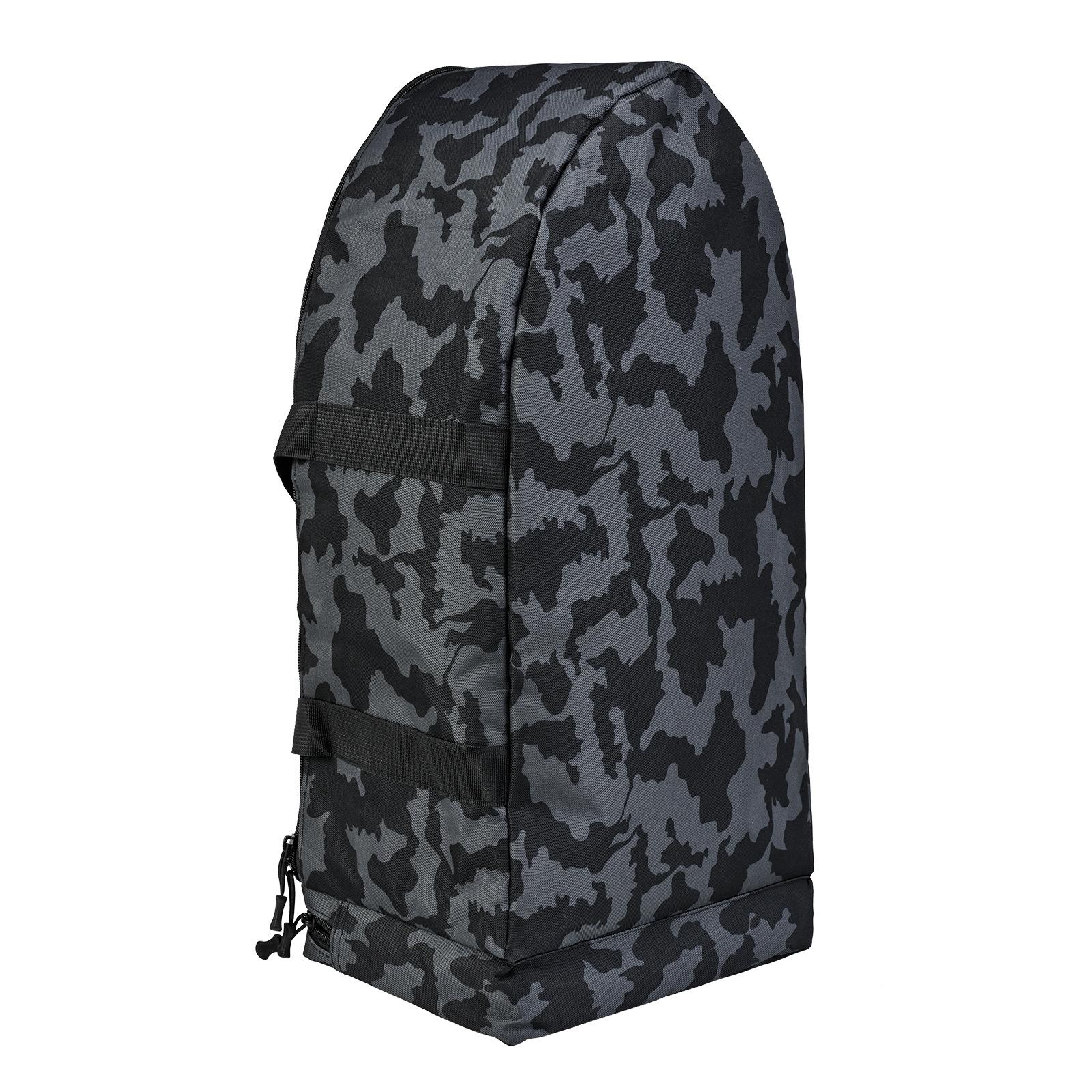 koolsoo Tackle Bag Accessories Fishing Gear Bag for Boat Backpacking Enthusiast Black Grey