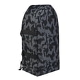 thumbnail image 4 of Bolsa de pesca con cremallera, funda para caña de pescar, bolsa de transporte portátil para accesorios, 35 L Negro Gris, 4 of 9