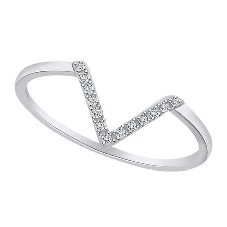 Diamond Solitaire Frame Round Shape White Natural Diamond Accents Solitaire
