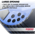 thumbnail image 6 of 8740A: 64-Ounce Black Poly Hand Shaker Spreader for Turf, Fertilizer, Grass Seed, 6 of 11