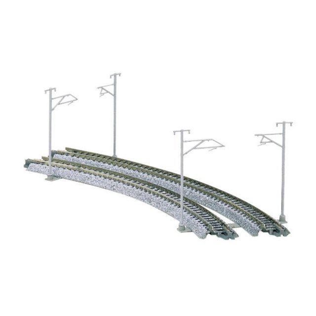 Kato N Scale UniTrack Train Catenary Poles & Accessories Single Track