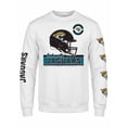 thumbnail image 5 of Jacksonville Jaguars Reebok Mens White Crew Sweatshirt, 5 of 5