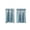 Sky Blue, variant on Two Pieces Small Embroidery Short Curtains Light Blocking Soft Fabric Rod Pocket Design Mini Window Decor Curtain For Kitchen Bathroom Bedroom(Blue)