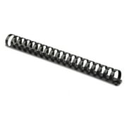 Fellowes Mfg Co. 52066 1-1/2 in. Diameter 340-Sheet Capacity Plastic Comb Bindings - Black (10/Pack)
