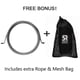 thumbnail image 3 of Jump Rope Sports Research Sweat Performance, ajustable en 3 m, 3 of 7