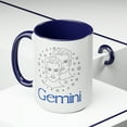 thumbnail image 3 of Gay LGBTQ Trans Gemini Zodiac June Birthday Coffee Mugs 15oz, 3 of 5