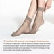 thumbnail image 2 of Sonducket 10 pares de calcetines de seda de cristal, ultrafinos, ligeros, no fáciles de romper, resistentes al desgaste, transpirables, calcetines Accesorios de disfraces Gary Sonducket AP009875-02B, 2 of 5