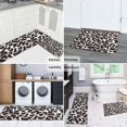 thumbnail image 5 of White and Black Of Leopard Print Kitchen Rugs Sets Of 2,Anti Fatigue Kitchen Mat Rugs Non Slip Washable,Decorative Kitchen Floor Mats for Kitchen,Sink,Laundry,17"x30"+17"x47", 5 of 7