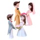 thumbnail image 2 of GOOHOCHY 2 pares de figuras de parejas de novia Romantic Wedding Bride Novias Estatuas de la boda Decors, 2 of 7
