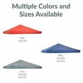 thumbnail image 5 of Sunnydaze 10' x 10' Blue Solid Standard Pop-Up Canopy Shade, 5 of 6