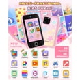 thumbnail image 2 of Smartphone FKATEEN Kids con pantalla táctil de 3.5 pulgadas y cámara dual para niñas de 3 a 8 años, 2 of 7