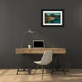 thumbnail image 3 of Barbini, Eddie 32x23 Black Ornate Wood Framed with Double Matting Museum Art Print Titled - Waterside, 3 of 4