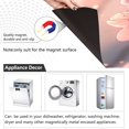 thumbnail image 2 of Dailycode Dishwasher Magnet Cover Magnetic Fridge Door Cover Home Kitchen Decor, Pink Peach Blossoms, 23"x 26", 2 of 6