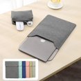 thumbnail image 2 of Bolsa de ordenador portátil para Macbook Air Bag Coque A2337 A2338 Pro 13 funda M1 M2 2020 2022 14,2 16 2021 HUAWEI MateBook 15 D14 D15 HP Xiaomi Lenovo 11 fundas mate impermeable a prueba de golpes Fivean unisex, 2 of 2