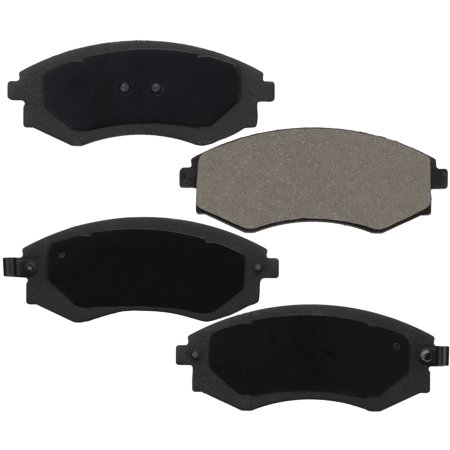 Gridiron Brakes Semi-Metallic Front Brake Pad Set Driver and Passenger Side
